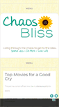 Mobile Screenshot of chaosisbliss.com